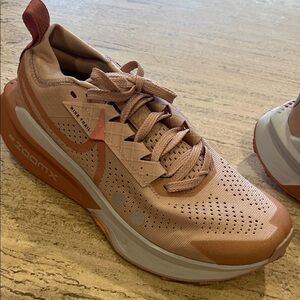 Nike Women's ZoomX Athletic Shoes - Tan and Brown